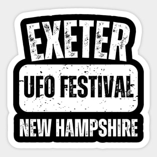 UFO Festival - Exeter, New Hampshire Sticker